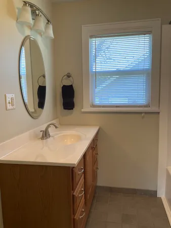 a bathroom with a sink and a toilet