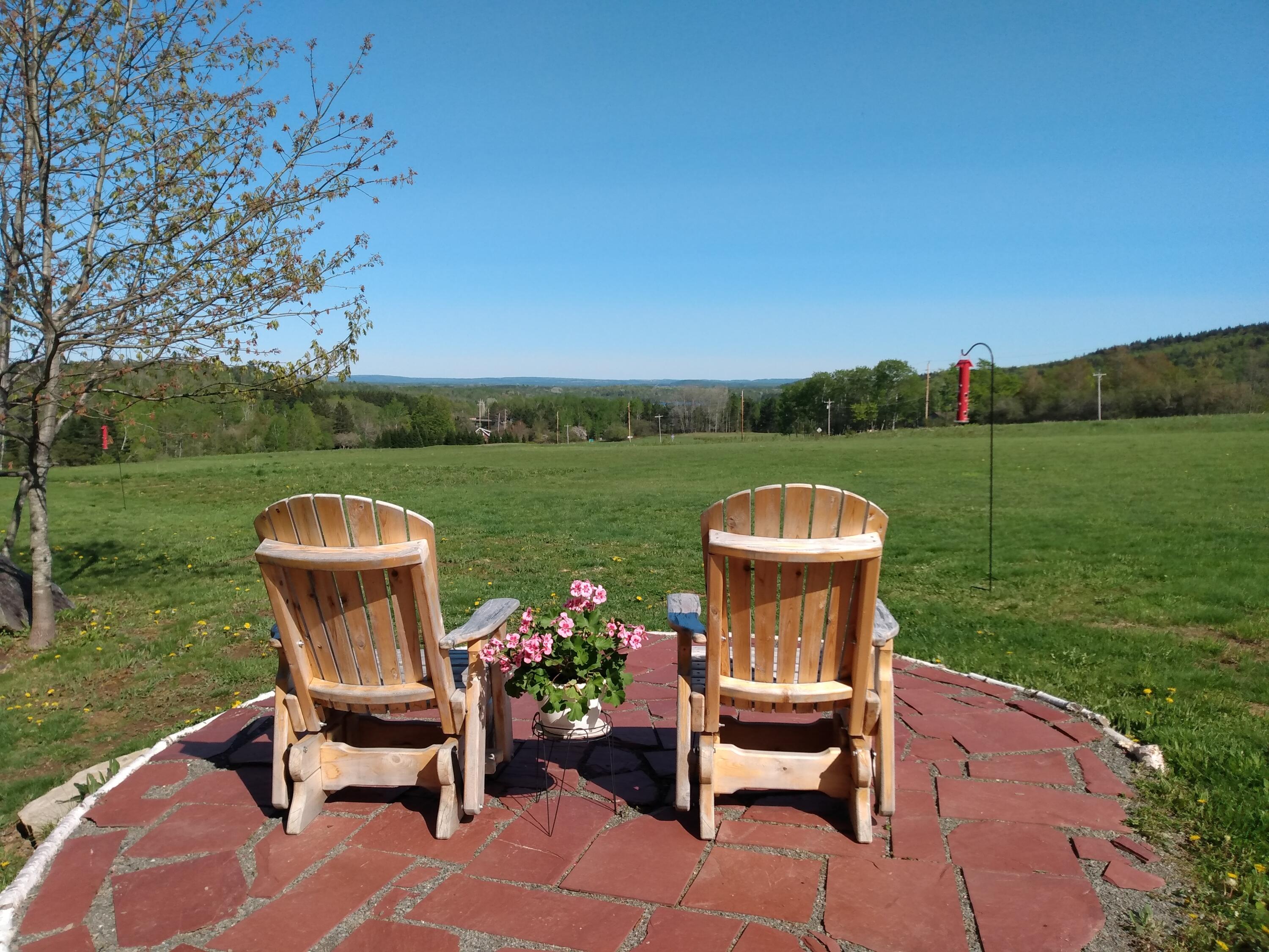 2397 U.S. Rte 2 Smyrna, ME 04780 - Photo 10 of 46 patio with flowers