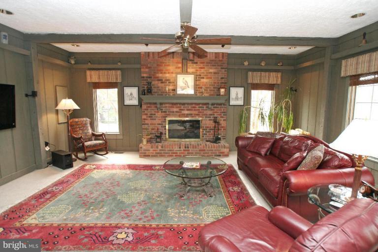 5329 Brooks Woods Road Lothian, MD 20711 - Photo 12 of 30 21 x 18 Family Room with Wood Burning Fireplace