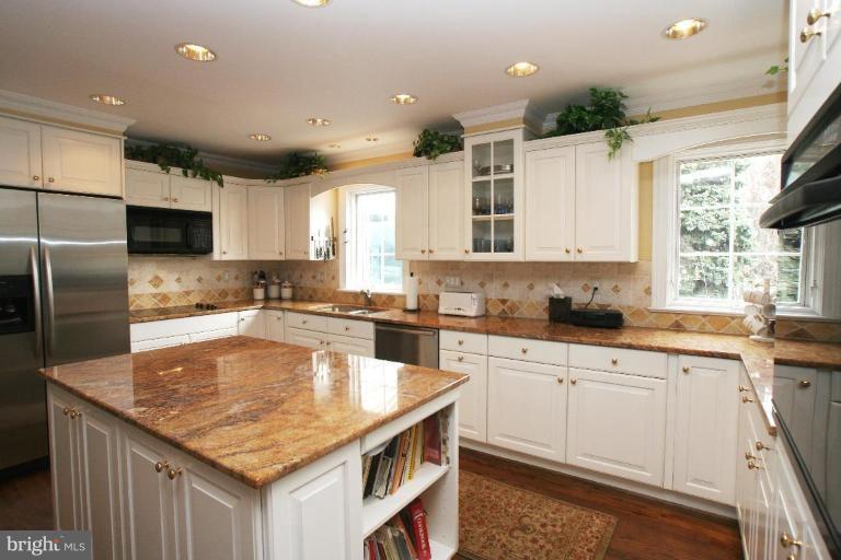 5329 Brooks Woods Road Lothian, MD 20711 - Photo 14 of 30 Island kitchen with granite & tumbled marble