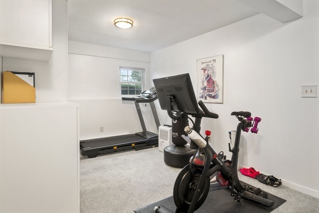 99 Graymore Road Waltham, MA 02451 - Photo 22 of 38 a view of a room with gym equipment