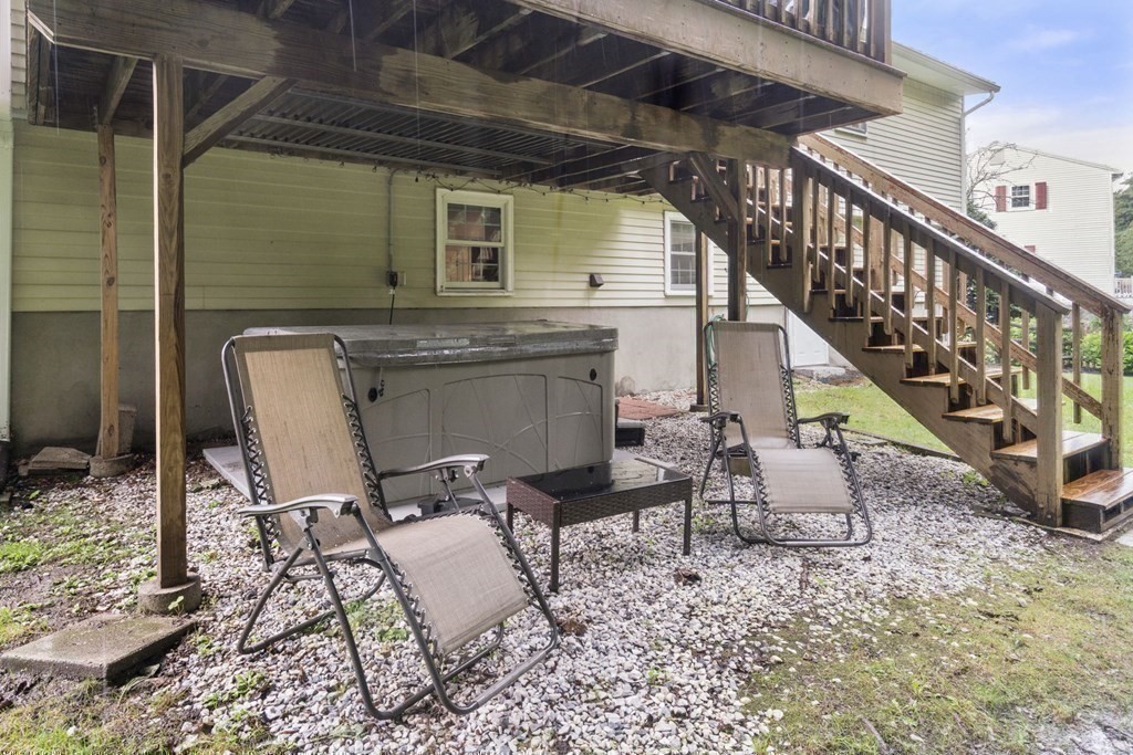 99 Graymore Road Waltham, MA 02451 - Photo 33 of 38 a view of two chairs in the patio
