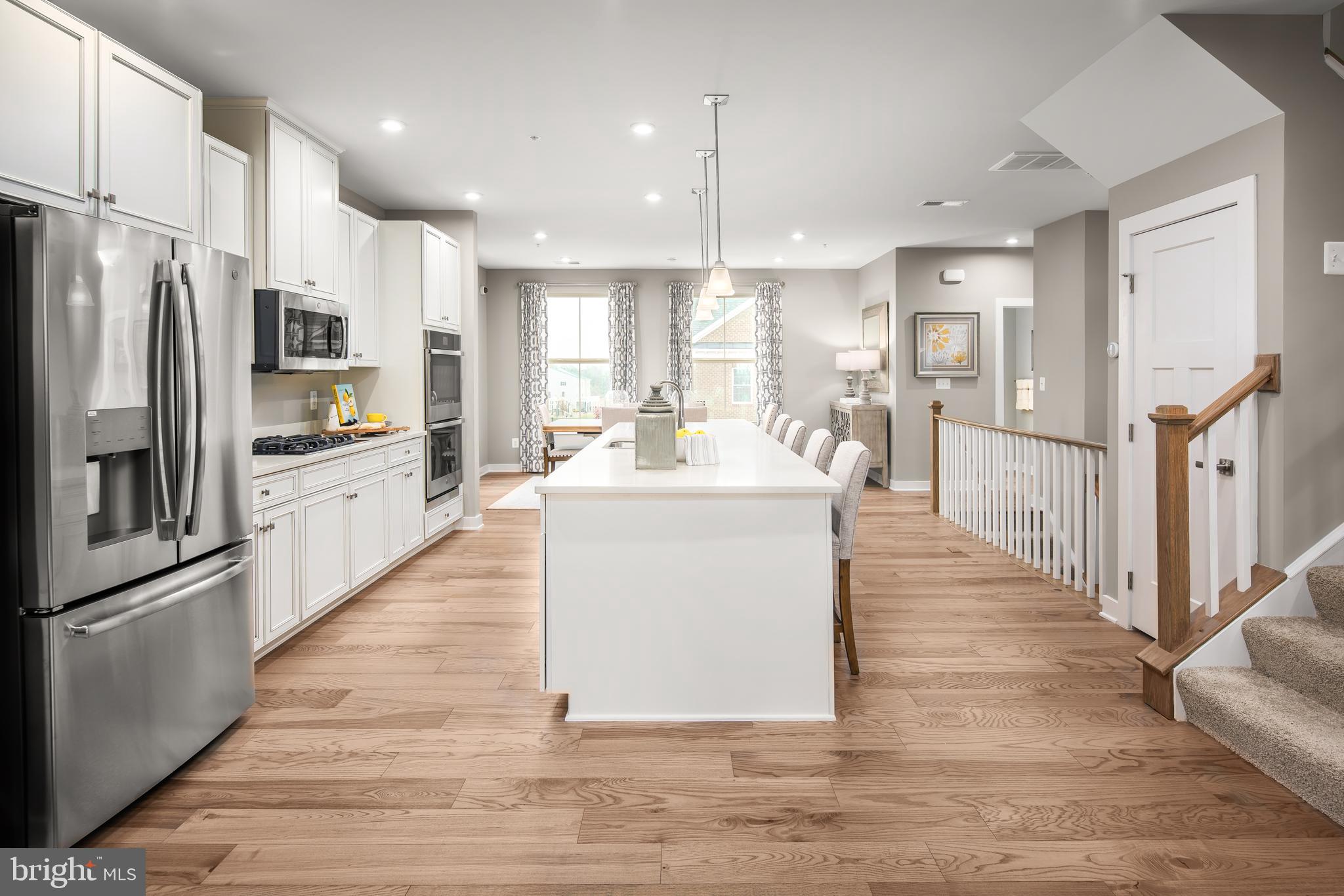 14530 Mattawoman Drive, Unit K Brandywine, MD 20613 - Photo 4 of 16 Open Concept Kitchen with Large Center Island