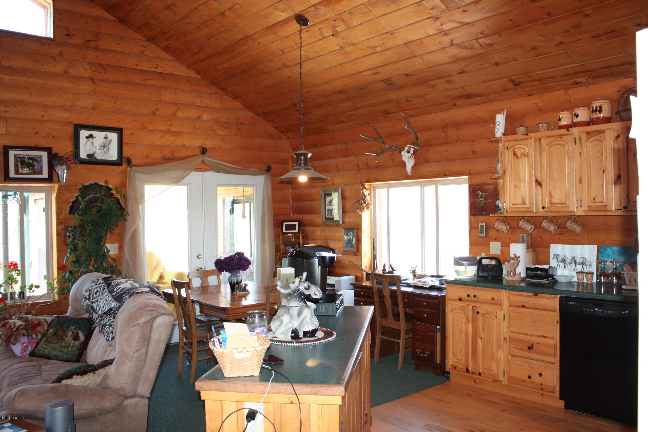 1950 Co Road Granby, CO 80446 - Photo 15 of 28 kitchen to dining area