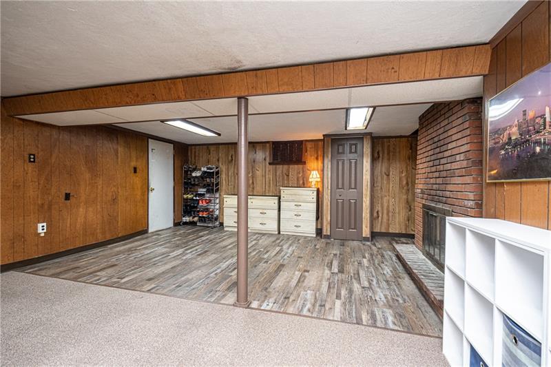 1721 Elderslee Road Pittsburgh, PA 15227 - Photo 14 of 16 Giant finished basement with brand new flooring.