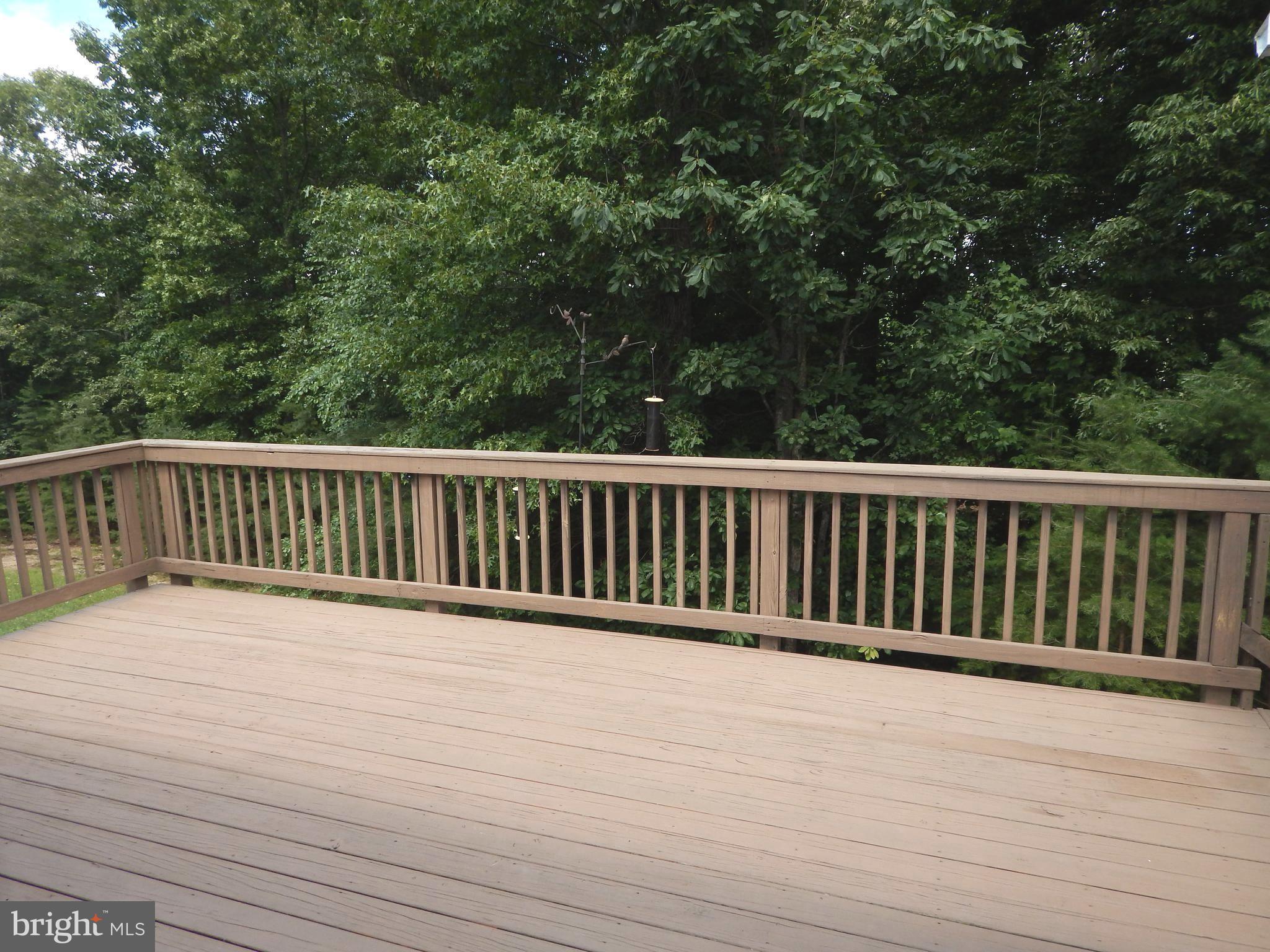 65 Sycamore Ridge Road Fredericksburg, VA 22405 - Photo 25 of 30 Rear Deck with fabulous view of Wooded Privacy