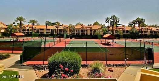 9707 East Mountain View Road, Unit 1410 Scottsdale, AZ 85258 - Photo 26 of 30 Tennis court
