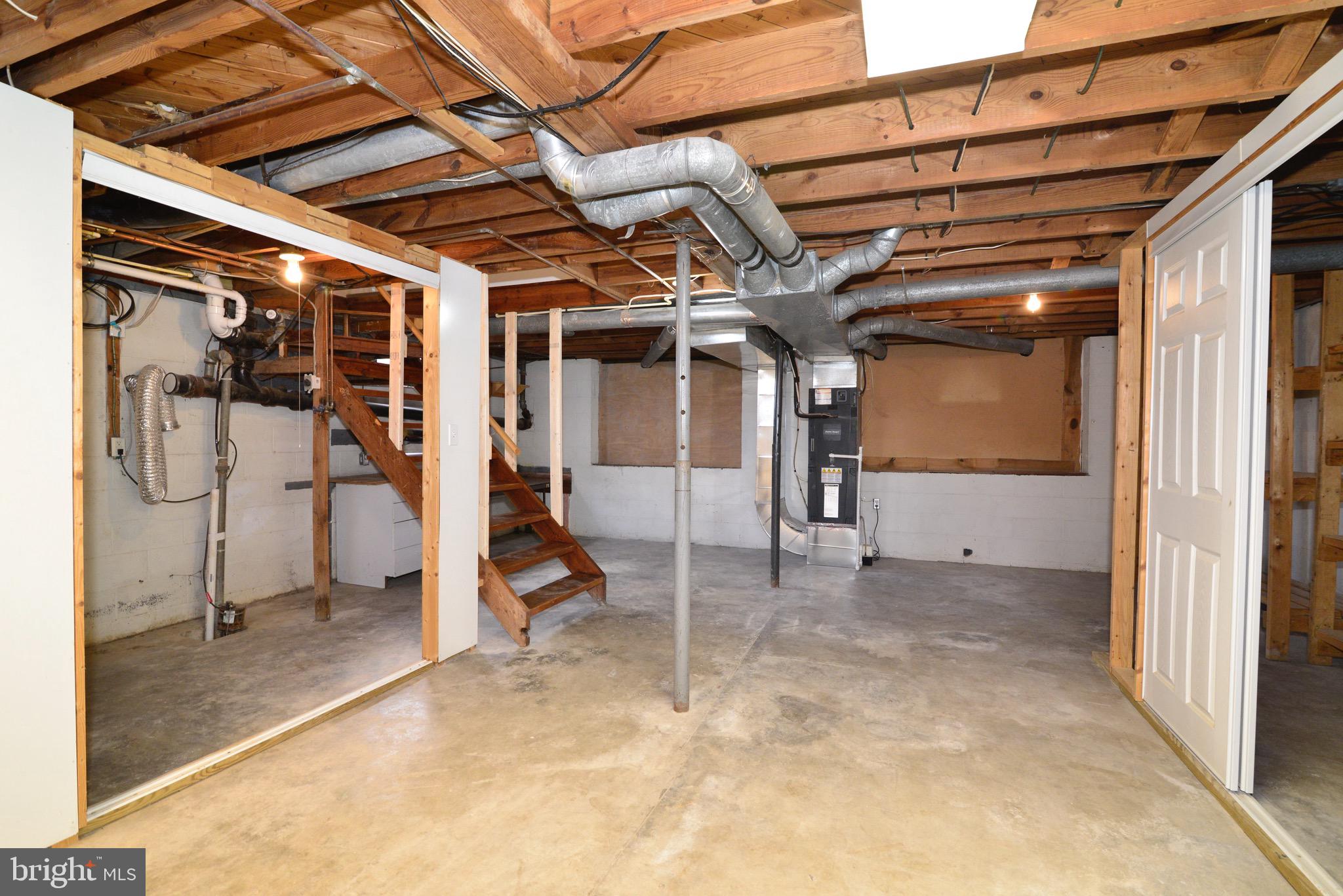918 Wadesville Road Berryville, VA 22611 - Photo 44 of 45 Open unfinished basement