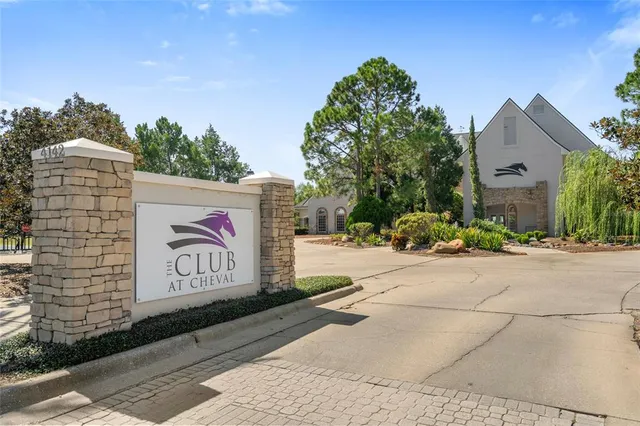 an aerial view of a yard