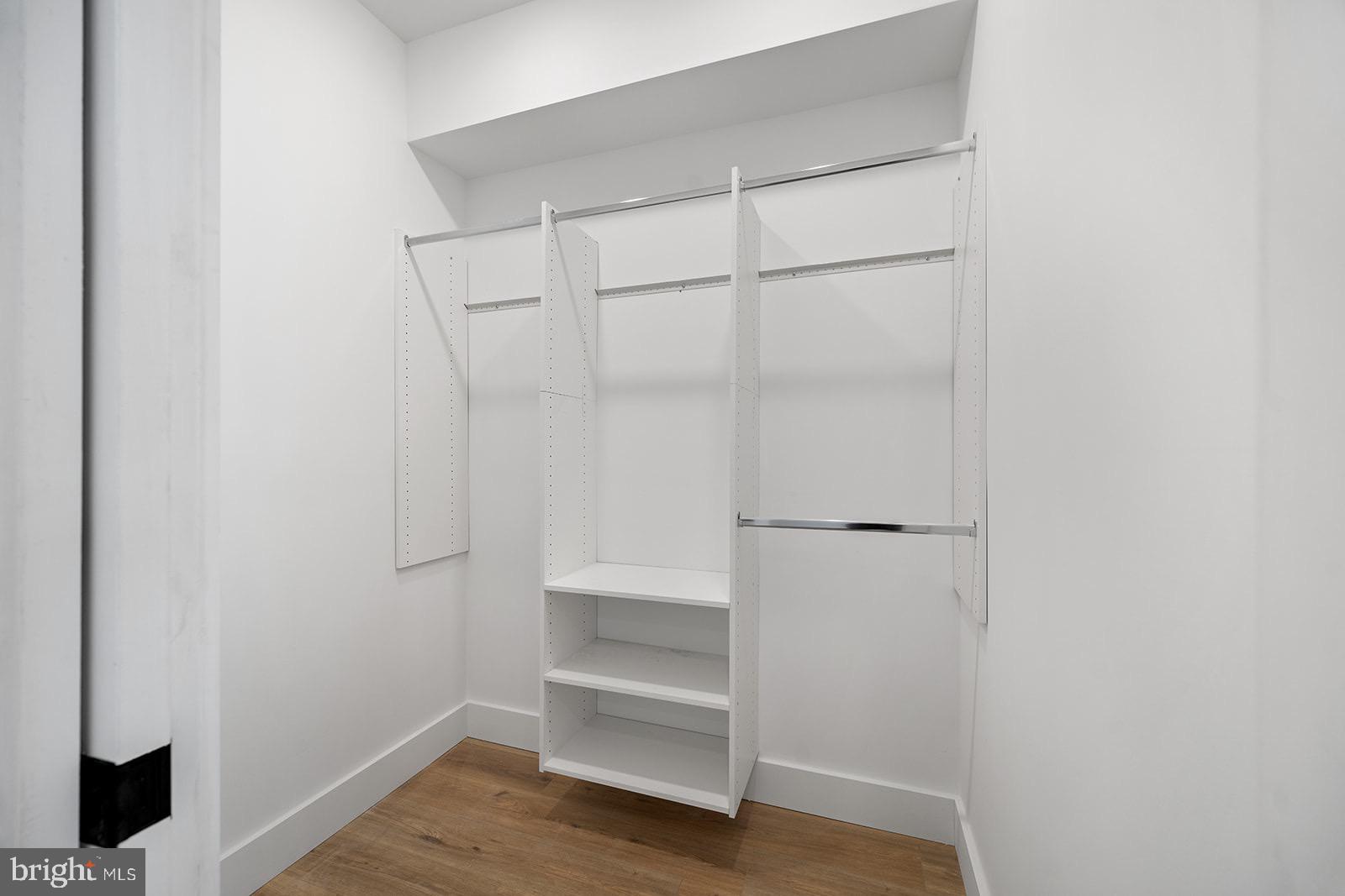 3216 West Diamond Street, Unit 3 Philadelphia, PA 19121 - Photo 12 of 17 a view of walk in closet with empty racks