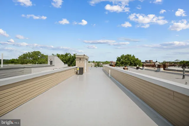 a view of a street with a road