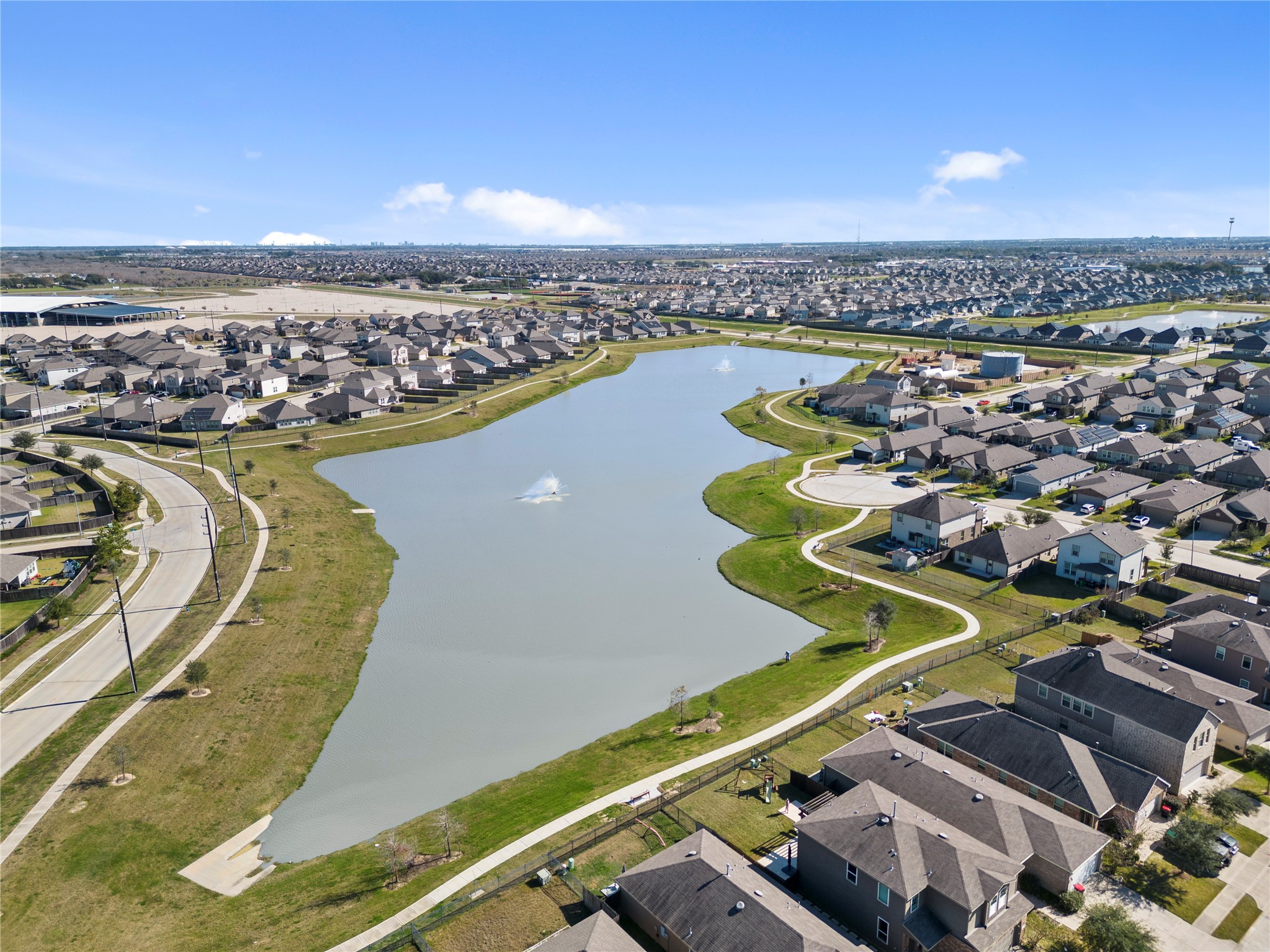 25639 Royal Catchfly Road Katy, TX 77493 - Photo 45 of 48 an aerial view of a city