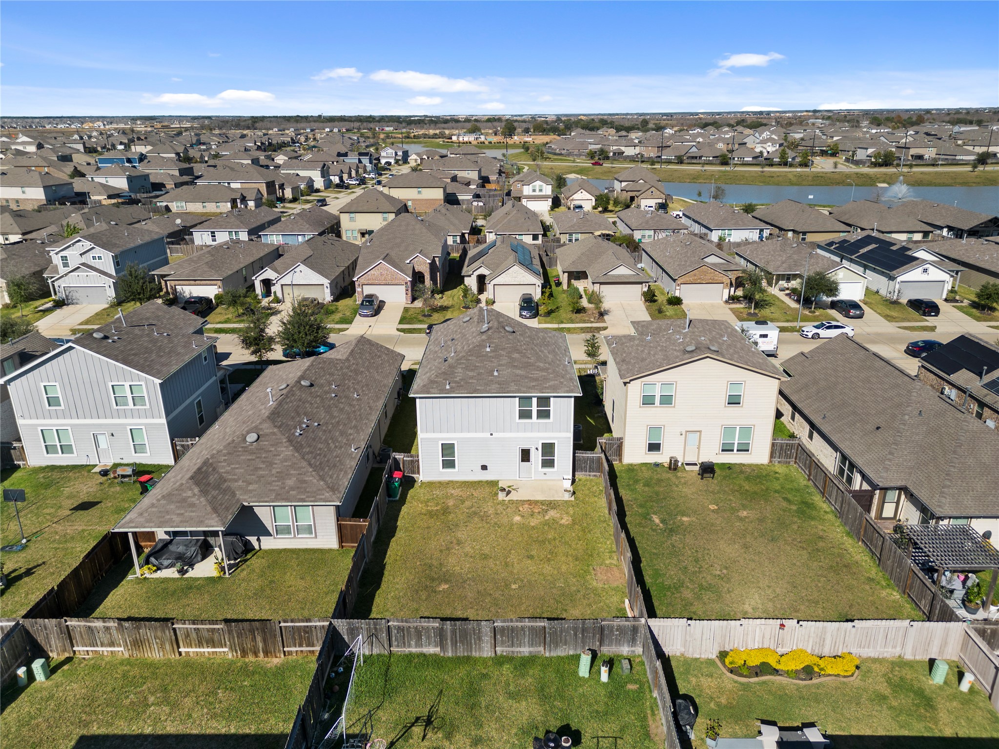 25639 Royal Catchfly Road Katy, TX 77493 - Photo 46 of 48 an aerial view of residential houses with outdoor space