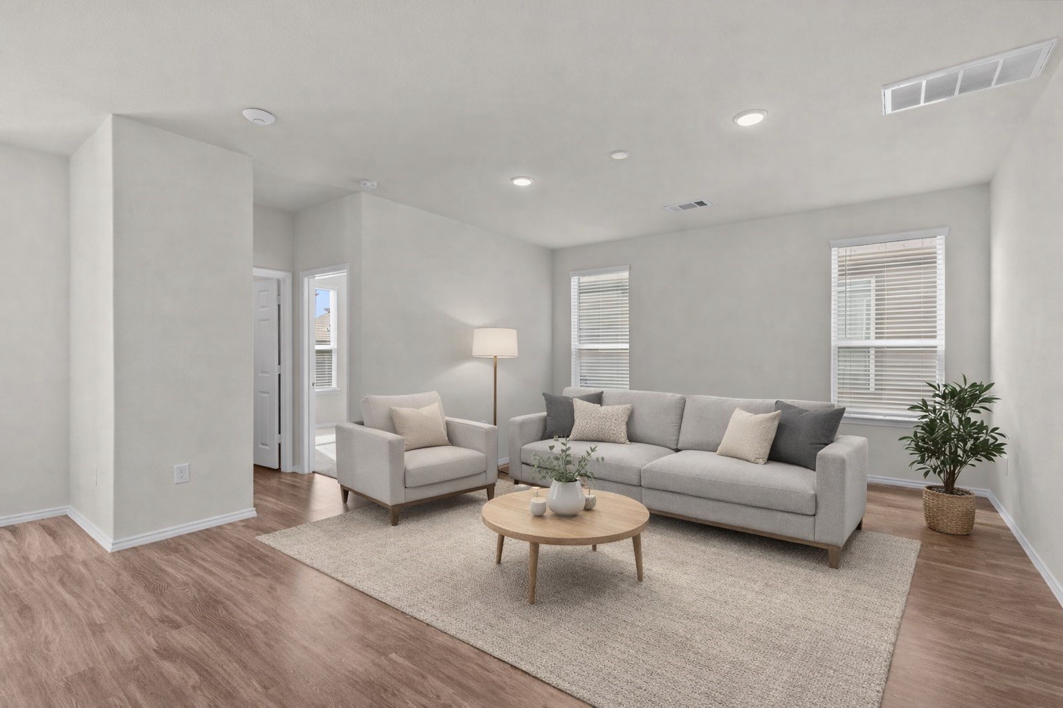 25639 Royal Catchfly Road Katy, TX 77493 - Photo 8 of 48 a living room with furniture and a large window