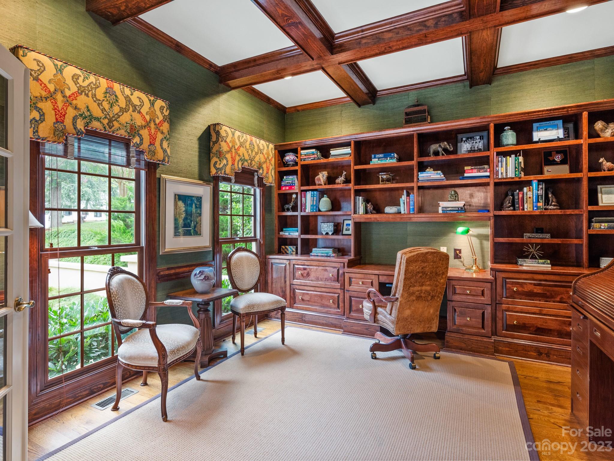 2521 Summerlake Road Charlotte, NC 28226 - Photo 14 of 48 a view of a livingroom with workspace and a window