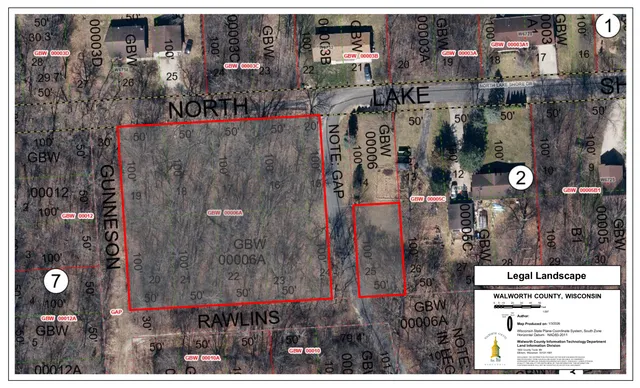 $75,000 | Lt16-23 North Lakeshore Drive, Sugar Creek, WI 53121