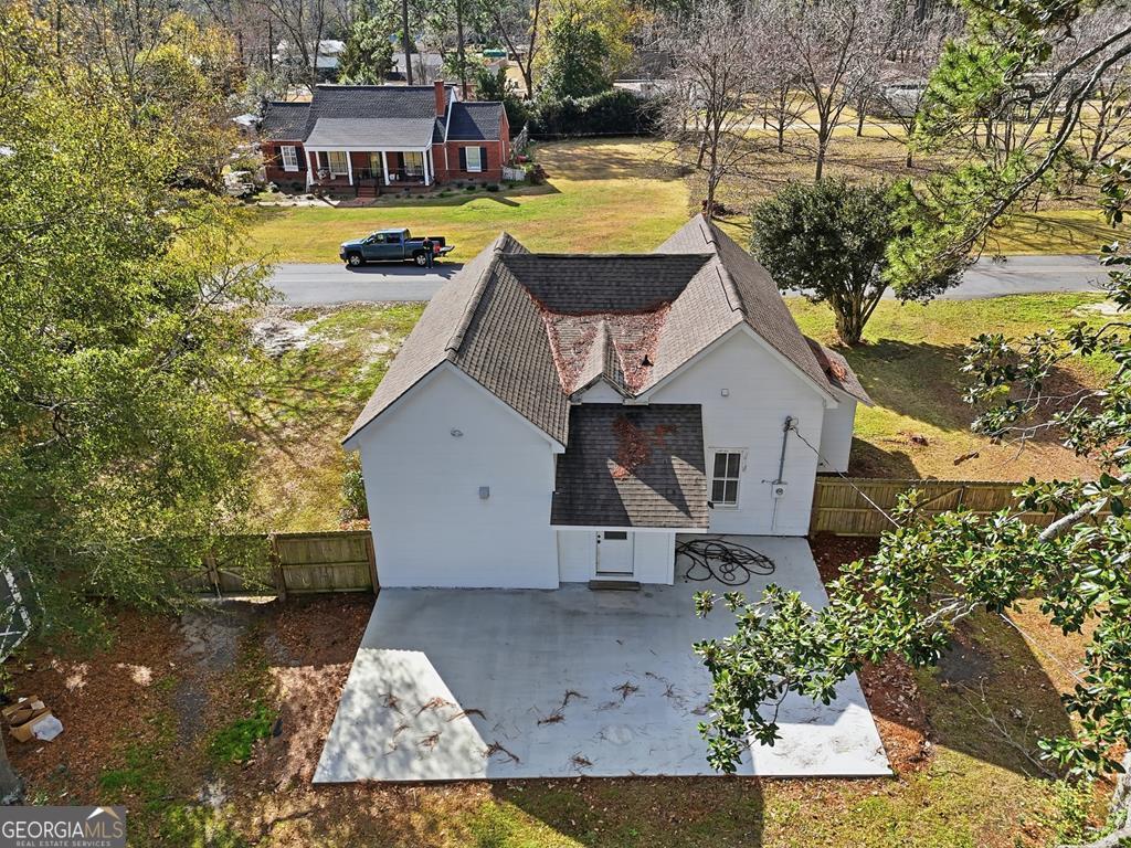 611 West 3rd Street Ocilla, GA 31774 - Photo 44 of 53 an aerial view of a house with swimming pool