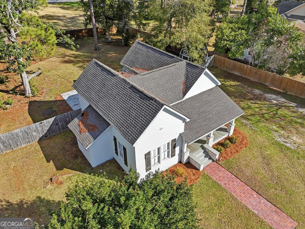 611 West 3rd Street Ocilla, GA 31774 - Photo 52 of 53 a aerial view of a house with swimming pool
