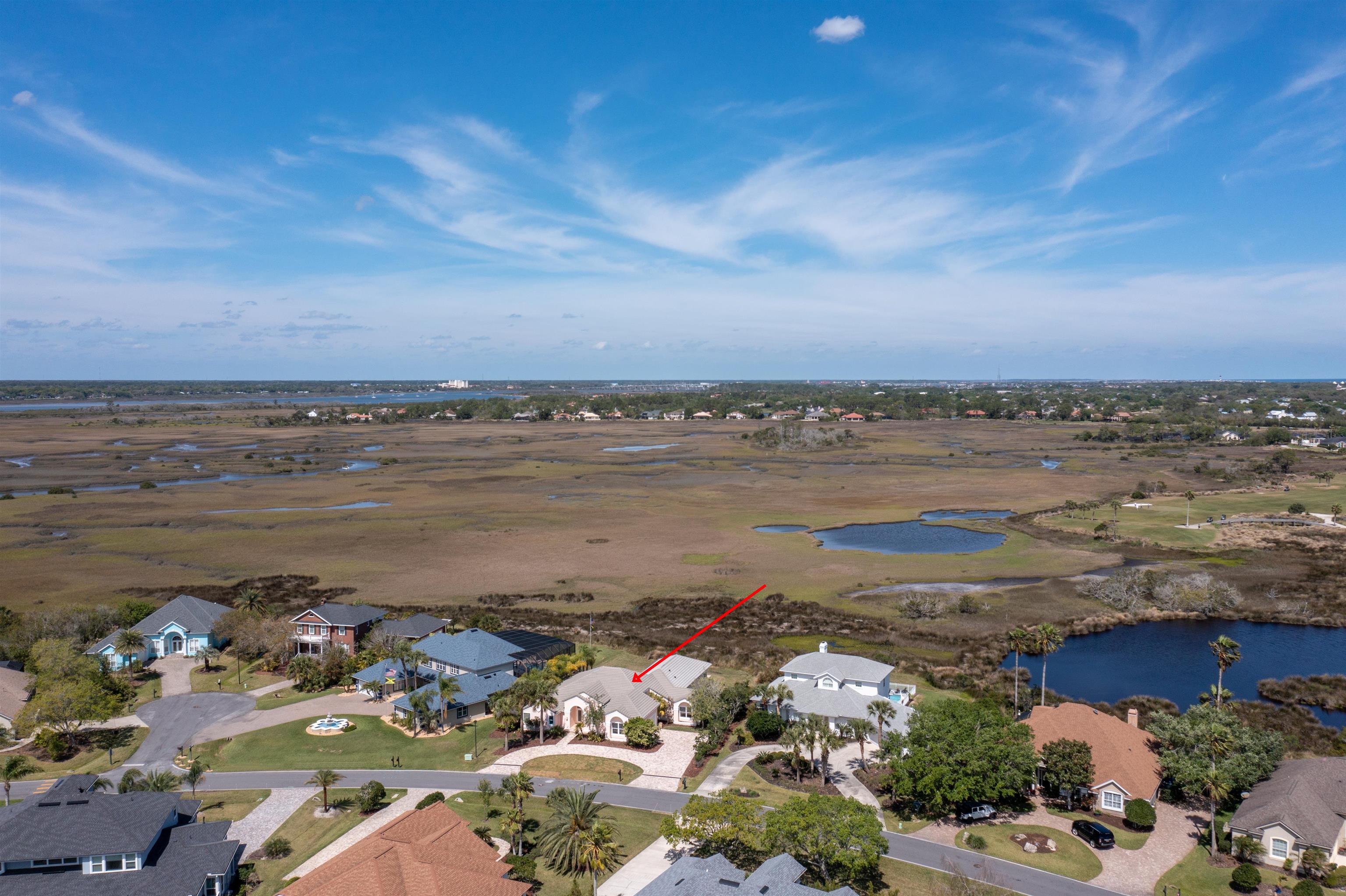 318 Marsh Point Circle St. Augustine, FL 32080 - Photo 3 of 44 an aerial view of a city