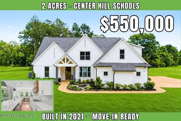 $550,000 | 34 Fairview Trail, Byhalia, MS 38611
