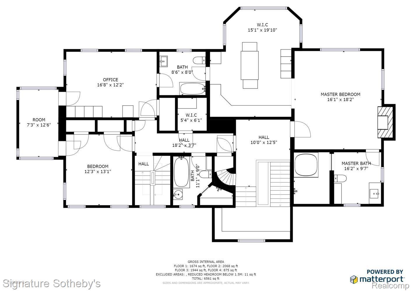 1022 Bishop Road Grosse Pointe, MI 48230 - Photo 86 of 88 1022 Bishop Rd Grosse Pointe-large-003-080-2nd Floor-1415x1000-72dpi.jpg
