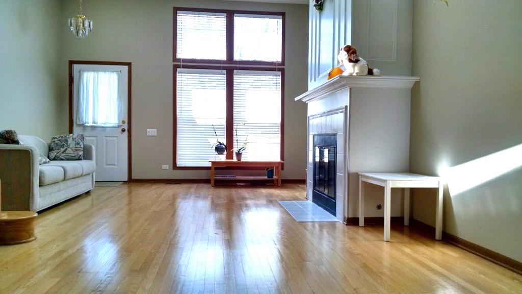 1466 Garnet Circle Hoffman Estates, IL 60192 - Photo 3 of 23 a living room with furniture and a large window