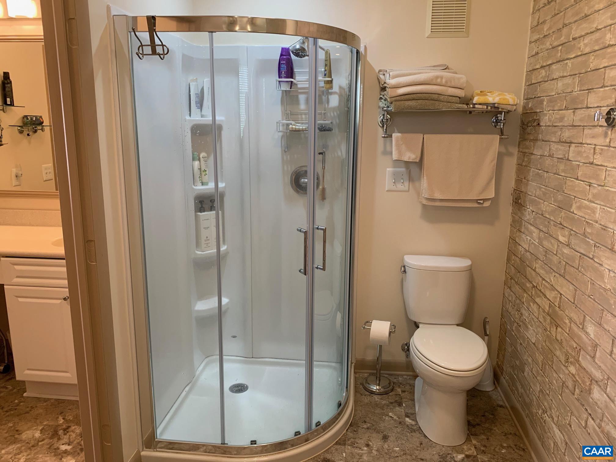 5305 Hoover Road Reva, VA 22735 - Photo 18 of 46 a bathroom with a toilet and a shower