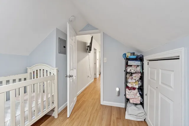 wooden floor in an empty room