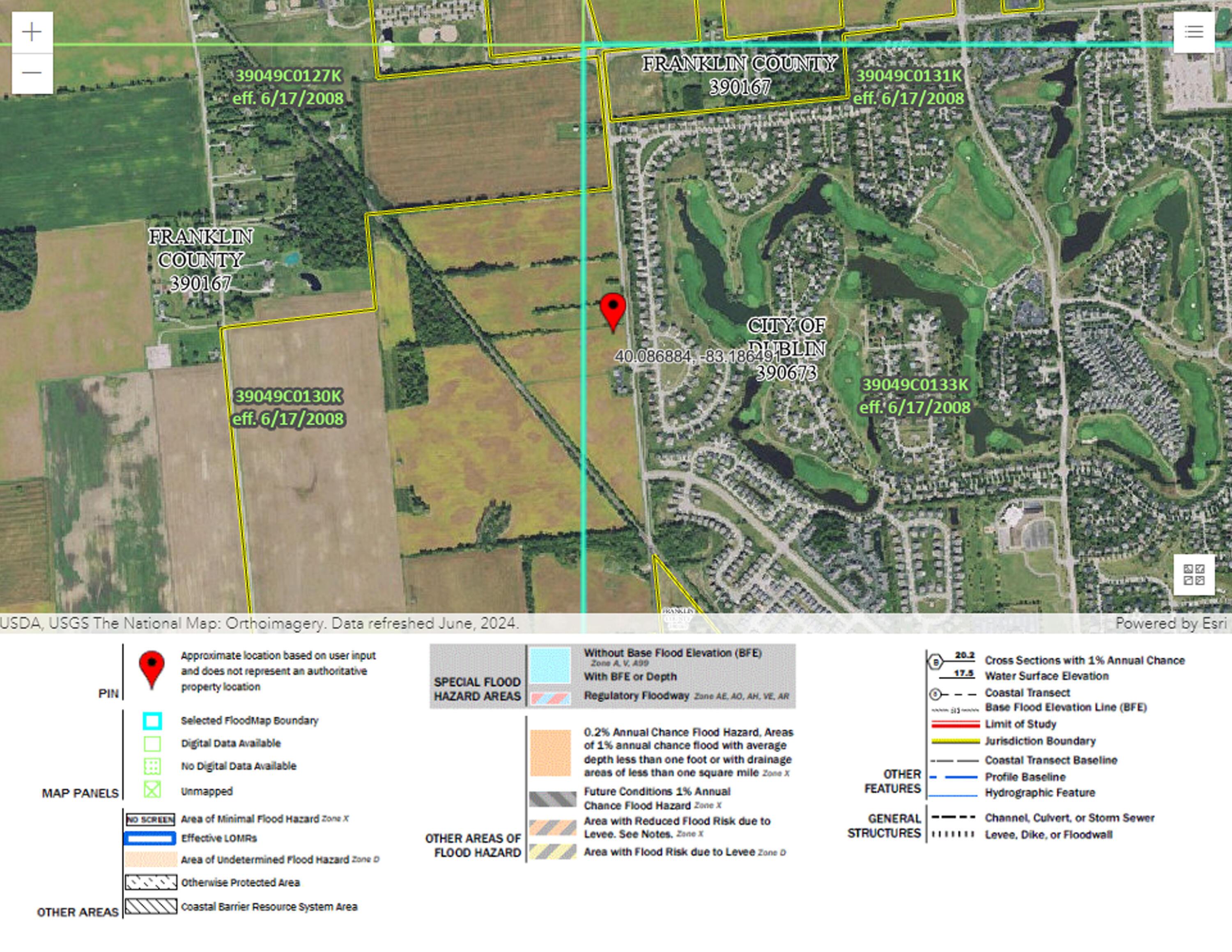5751 Cosgray Road Dublin, OH 43016 - Photo 4 of 12 Flood Map