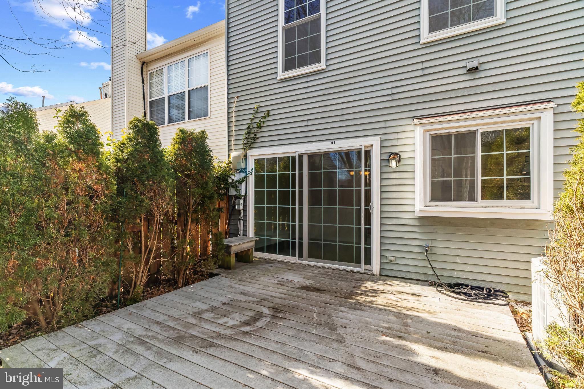 7115 Strawn Court Alexandria, VA 22306 - Photo 26 of 27 a view of a house with a backyard