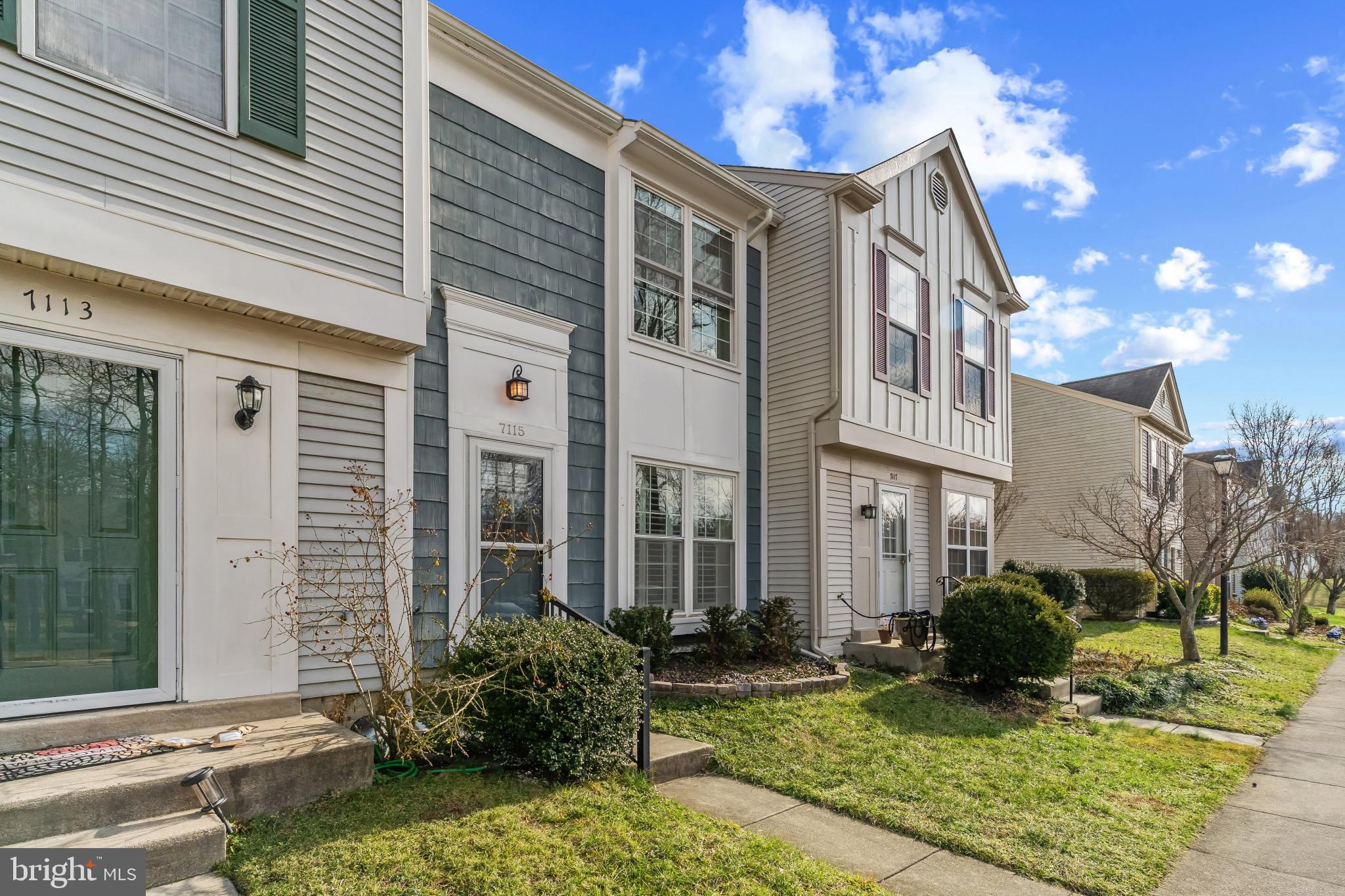 7115 Strawn Court Alexandria, VA 22306 - Photo 3 of 27 a view of a house with backyard and sitting area