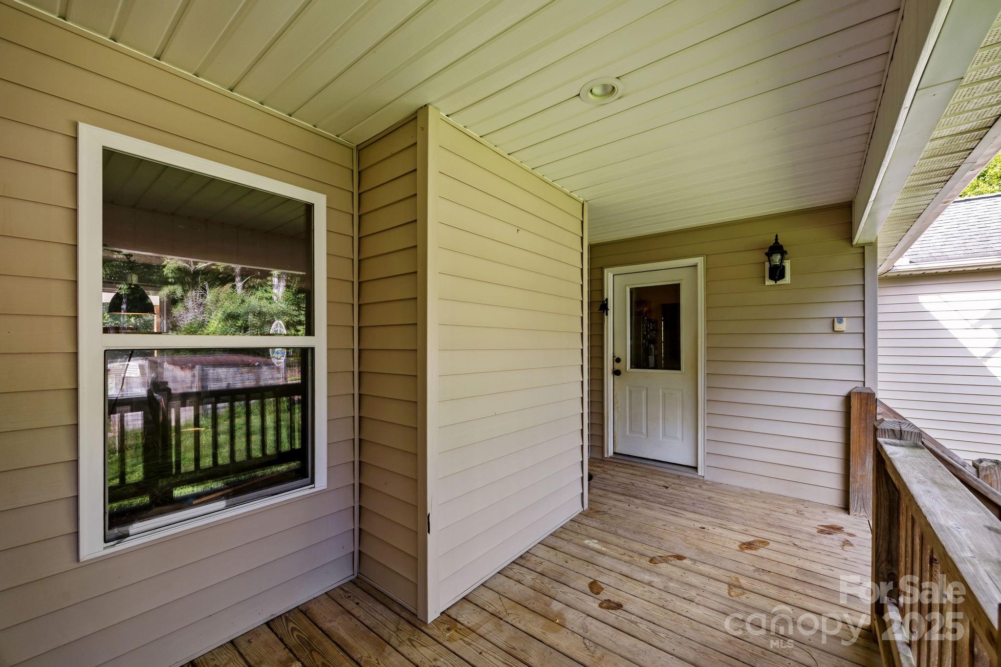 55 Pine Bluff Road Hendersonville, NC 28792 - Photo 26 of 47 a view of a door and wooden floor