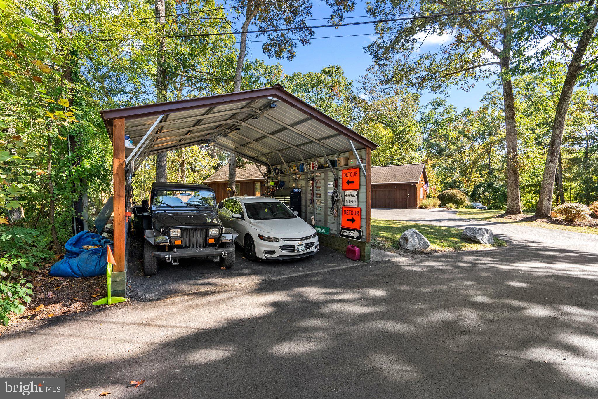 300 Christy Road Pasadena, MD 21122 - Photo 48 of 50 Carport or workshop with electric