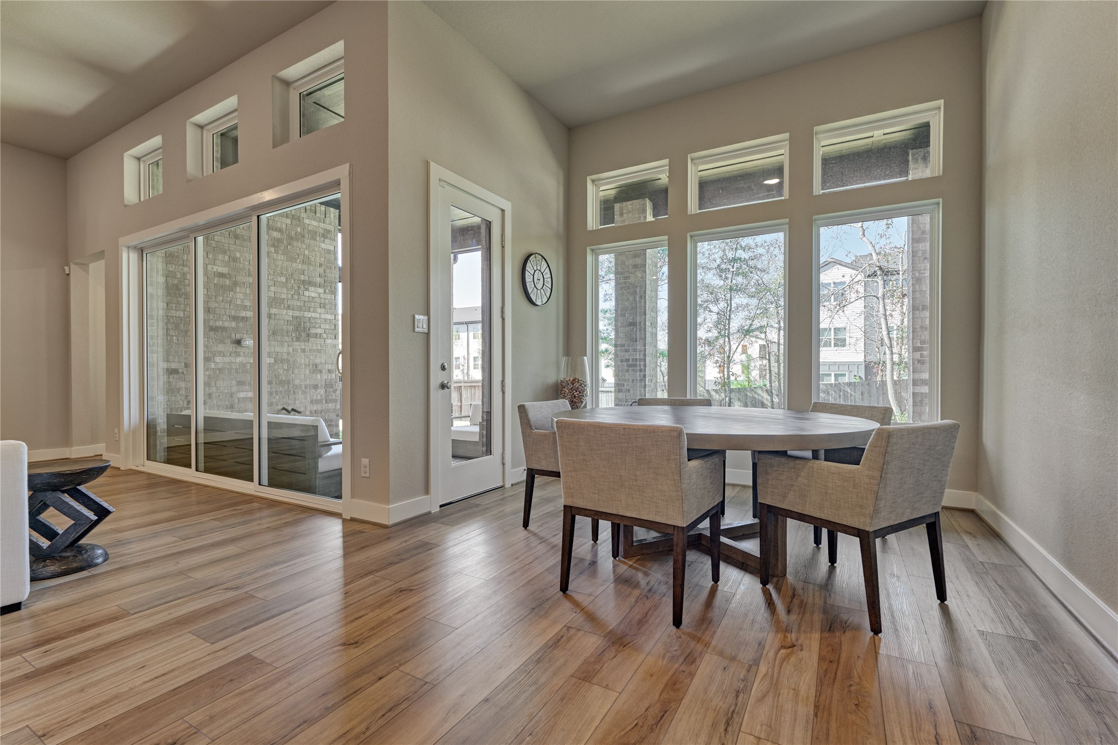 1716 Encino Boulevard Conroe, TX 77304 - Photo 23 of 50 The breakfast/dining room enjoys soft natural light and peaceful views of the backyard.