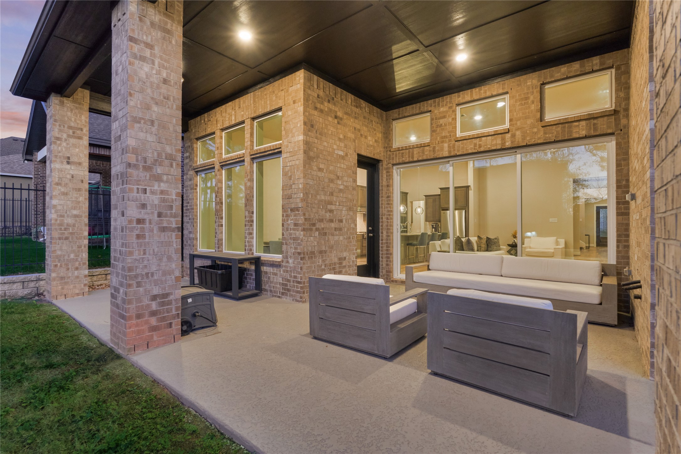 1716 Encino Boulevard Conroe, TX 77304 - Photo 44 of 50 Host unforgettable summer barbecues on the expansive back patio. There is room to build a summer kitchen or add an outdoor dining set.