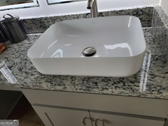 a view of water sink