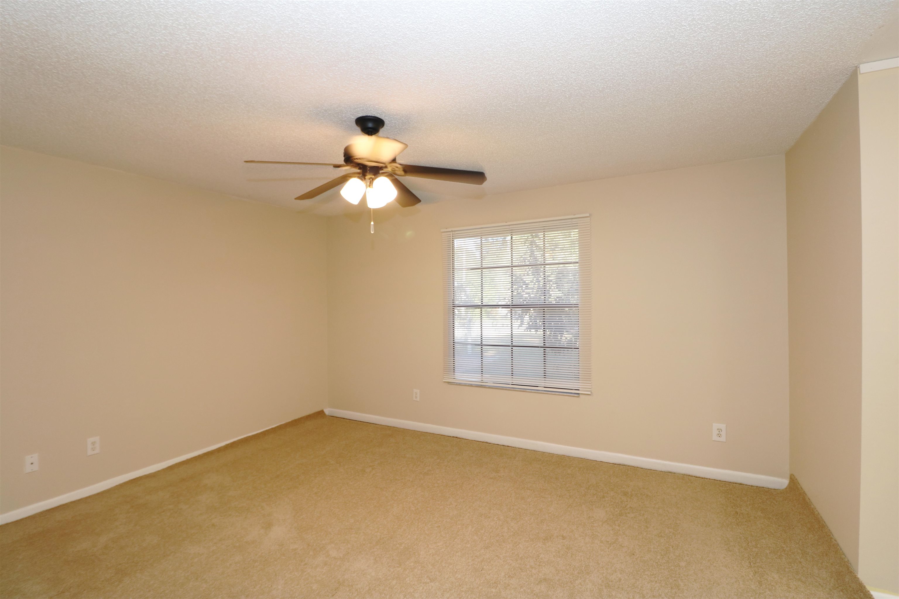 222 Jasmine Road St. Augustine, FL 32086 - Photo 17 of 30 an empty room with windows and chandelier fan