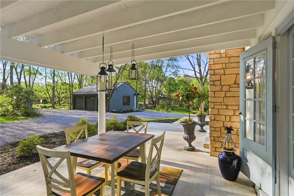 3944 Bakerstown Road Gibsonia, PA 15044 - Photo 15 of 50 a view of an outdoor dining space with furniture