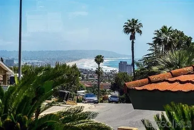 a view of a terrace with couches and potted plants