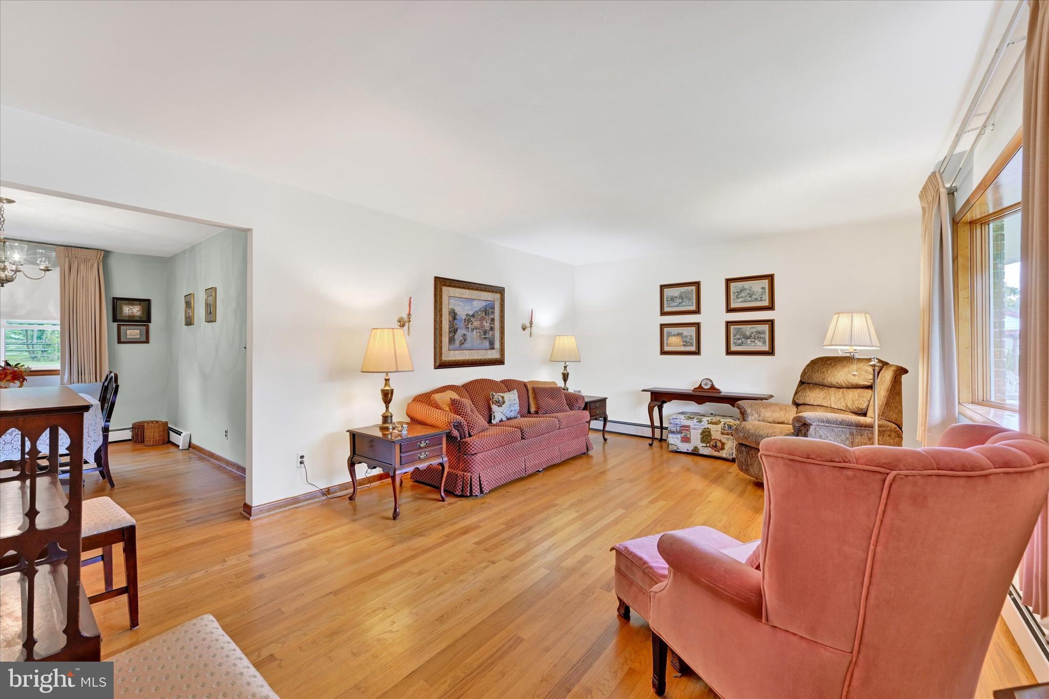 1320 Seling Avenue Rosedale, MD 21237 - Photo 2 of 26 Living Room with Gleaming Hardwood Flooring