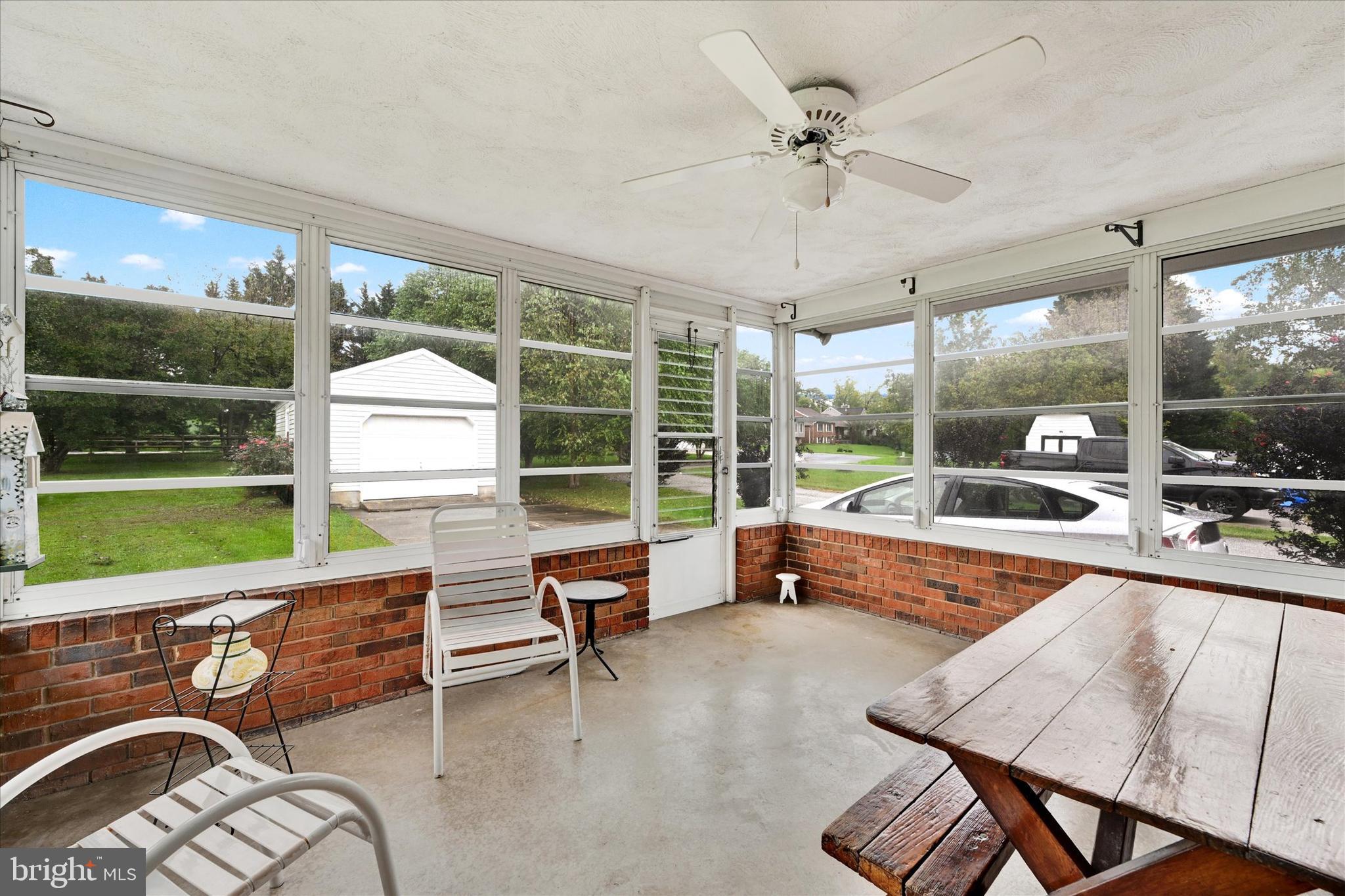 1320 Seling Avenue Rosedale, MD 21237 - Photo 23 of 26 Sun Room with Great Views of the Back Yard