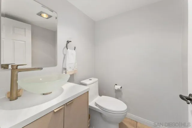 a bathroom with a sink and a toilet