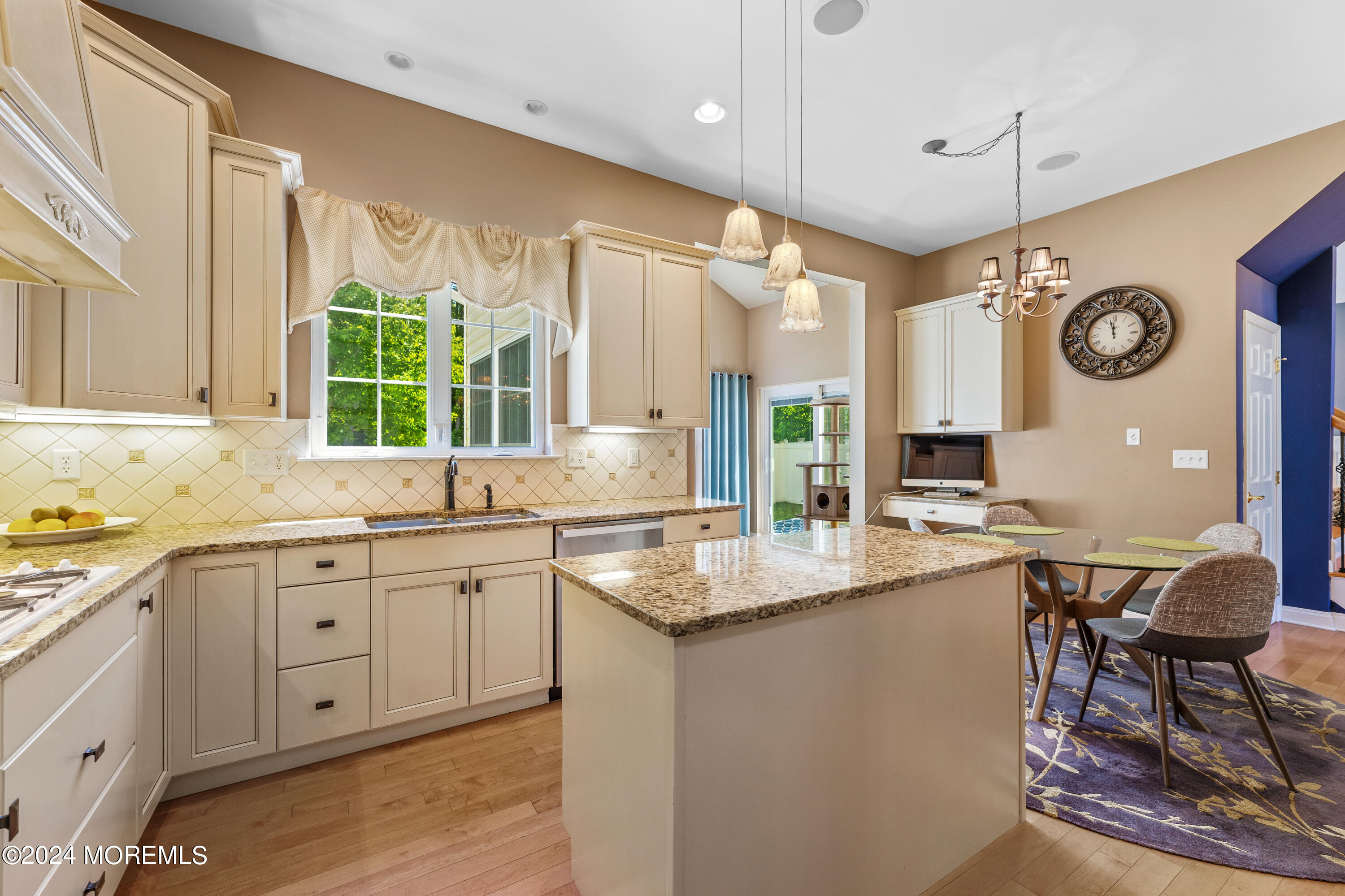 19 Rockspray Court Howell, NJ 07731 - Photo 15 of 37 a kitchen with a sink window and cabinets