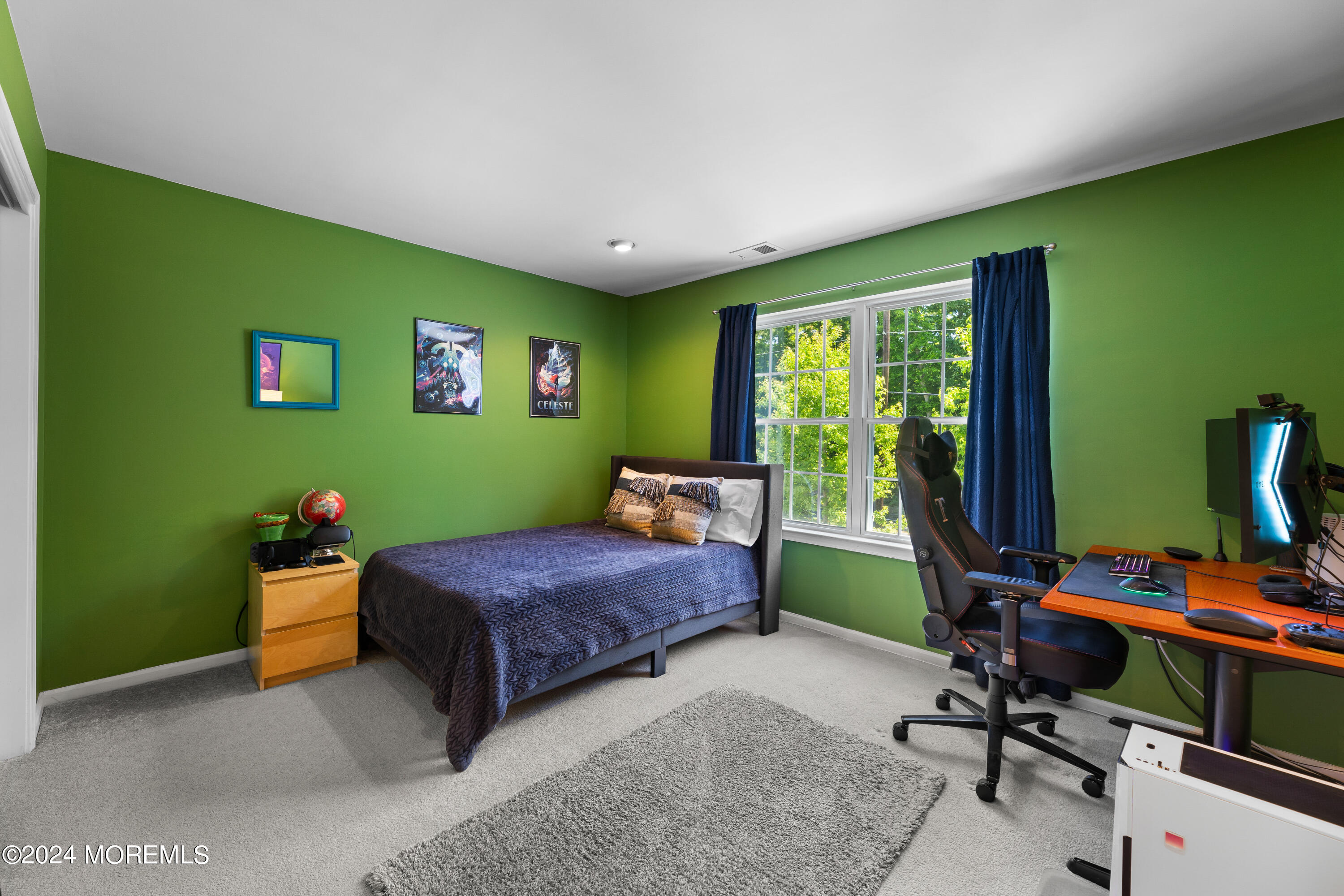 19 Rockspray Court Howell, NJ 07731 - Photo 32 of 37 a bedroom with a bed and a large window