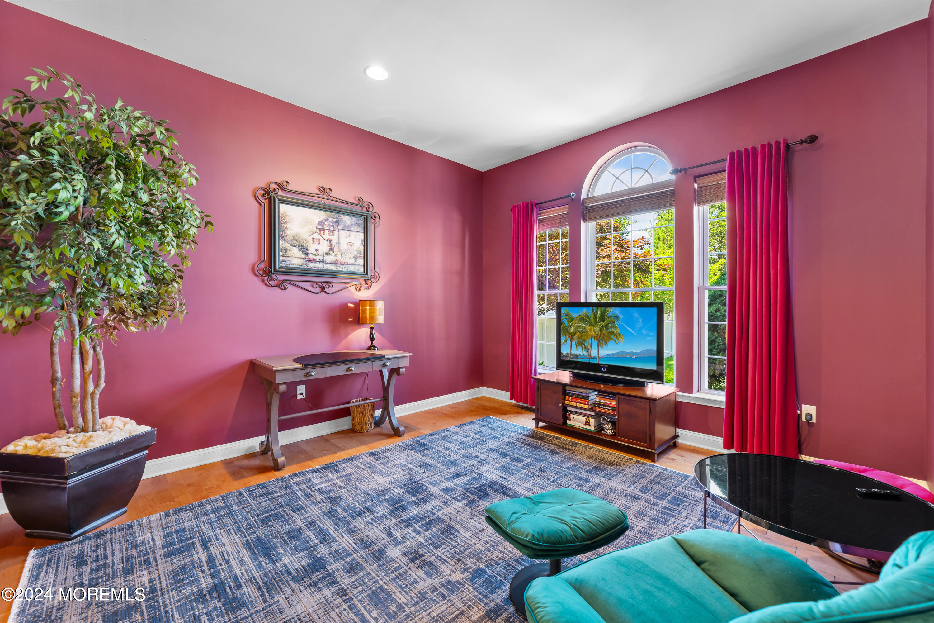 19 Rockspray Court Howell, NJ 07731 - Photo 8 of 37 a living room with furniture and a flat screen tv