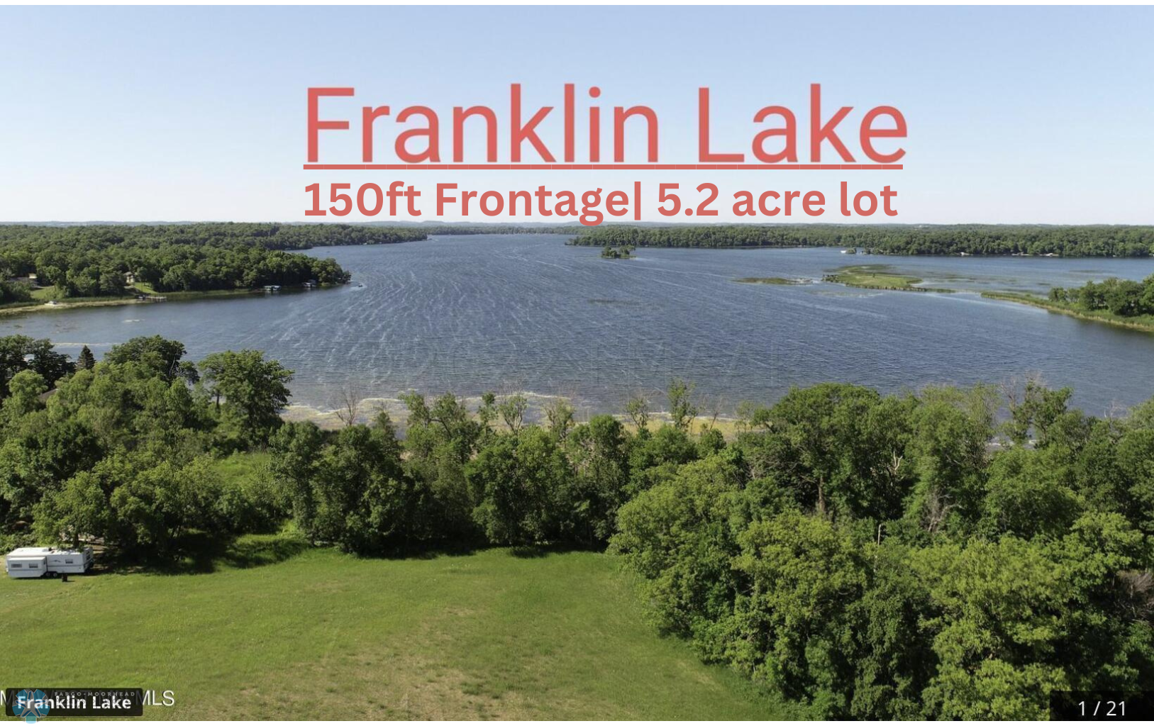 Tbd Franklin Lake Road Pelican Rapids, MN 56572 - Photo 1 of 1 Gallery Image 1