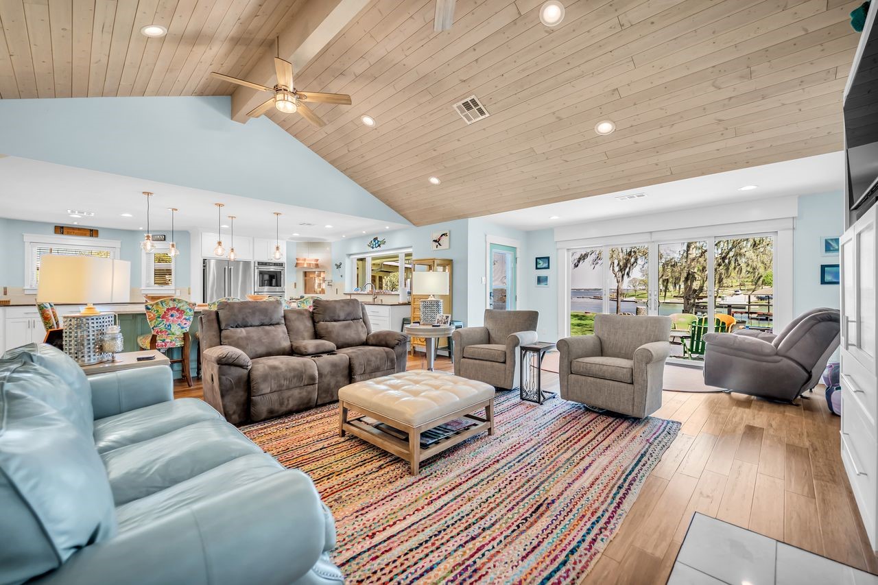 310 Cove Loop Coldspring, TX 77331 - Photo 12 of 48 Another view of living room and sitting area.