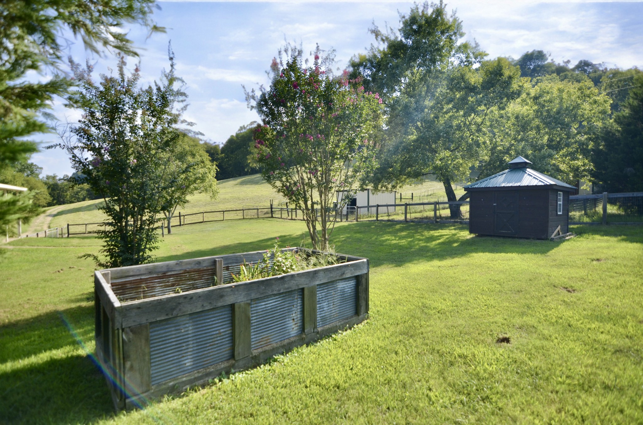 2909 Fly Road Santa Fe, TN 38482 - Photo 36 of 56 a view of a garden with an outdoor space