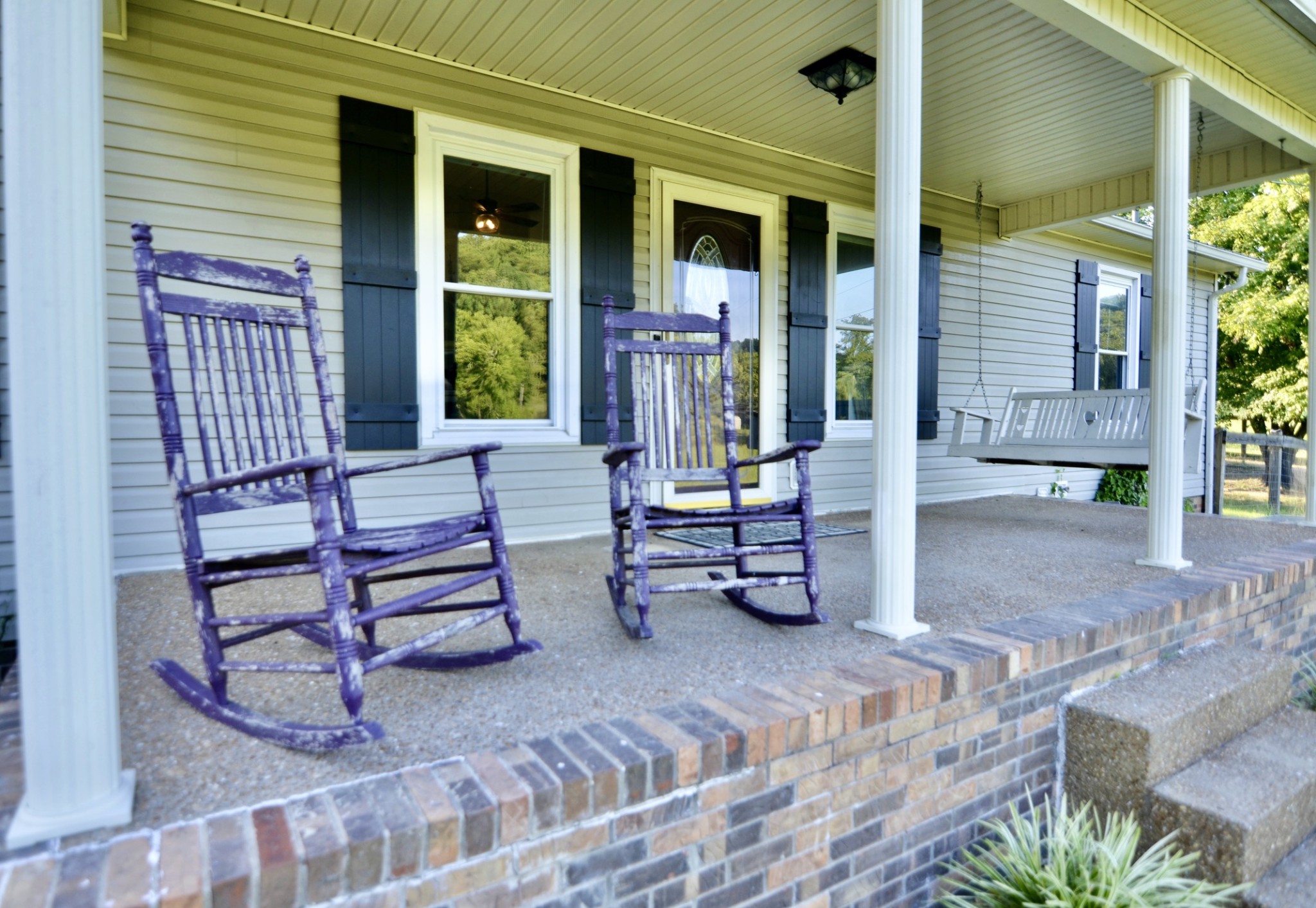 2909 Fly Road Santa Fe, TN 38482 - Photo 8 of 56 a view of a two chairs in the patio