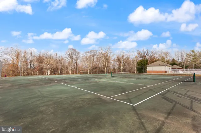 a view of a tennis court
